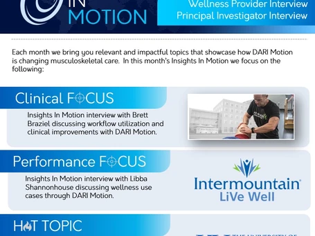 Insights In Motion – The DARI Newsletter Is Here!