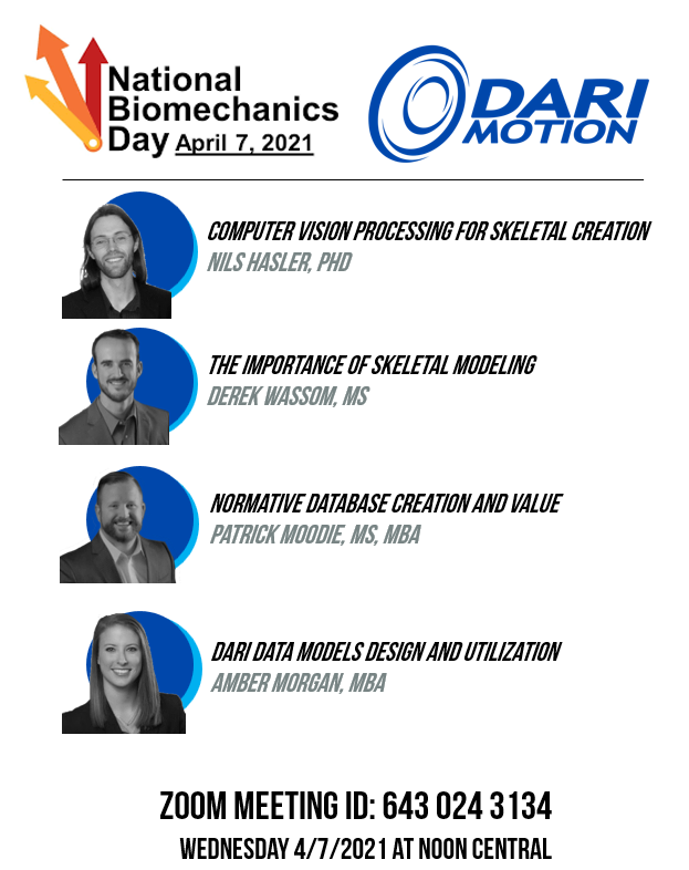 National Biomechanics Day Tomorrow! Lecture Lineup Below…