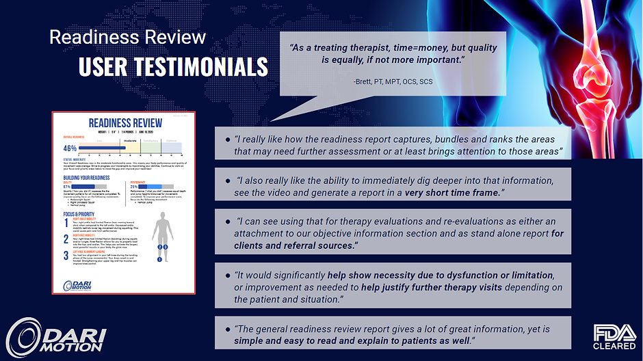 Read what clinical providers are saying about the DARI READINESS Data Model